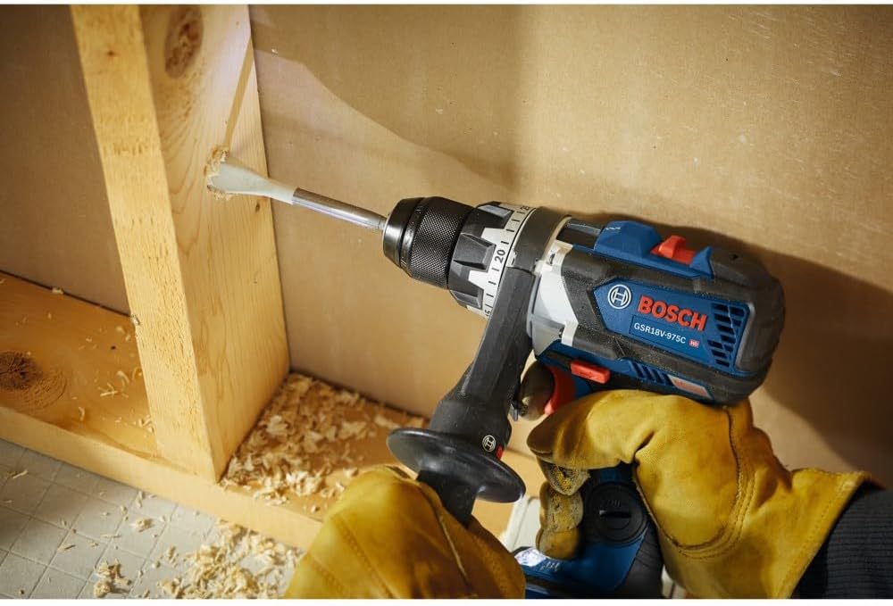 BOSCH GSR18V-975CN 18V Brushless Connected-Ready 1/2 In. Drill/Driver (Bare Tool)