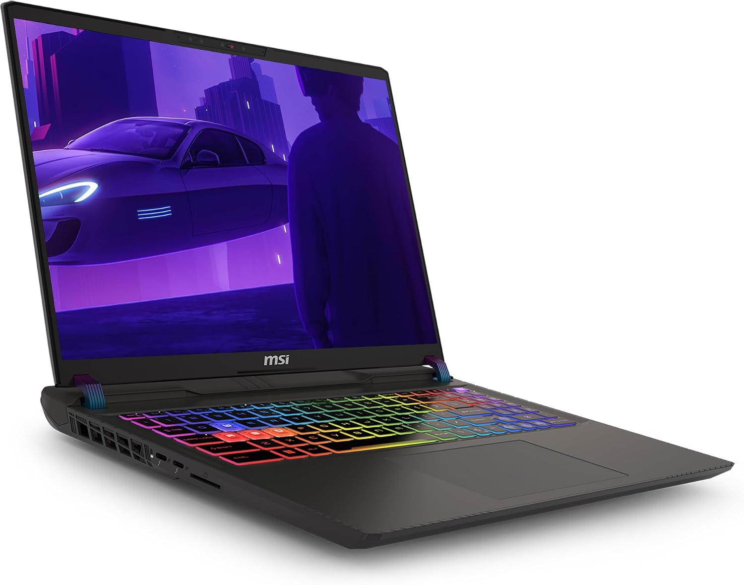 MSI Vector 16 HX AI Gaming Laptop, Intel Ultra 9-275HX, 32 GB DDR5 RAM, 2 TB PCIe SSD, 16' WQXGA (2560x1600) 240Hz Display, Nvidia G-Force RTX 5080, 24 Zone RGB Keyboard, W11 Pro, Cosmo Gray