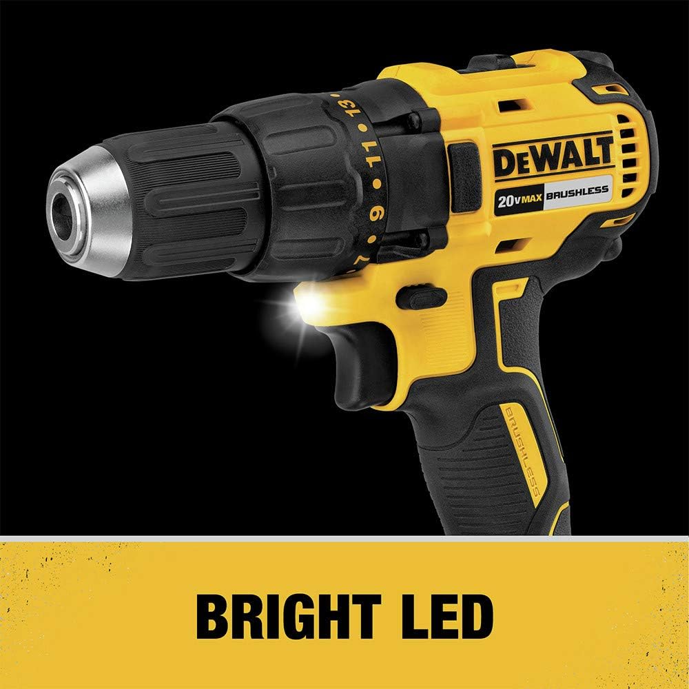DEWALT 20V MAX Cordless Drill Combo Kit with Battery and Charger Included (DCK277C2)