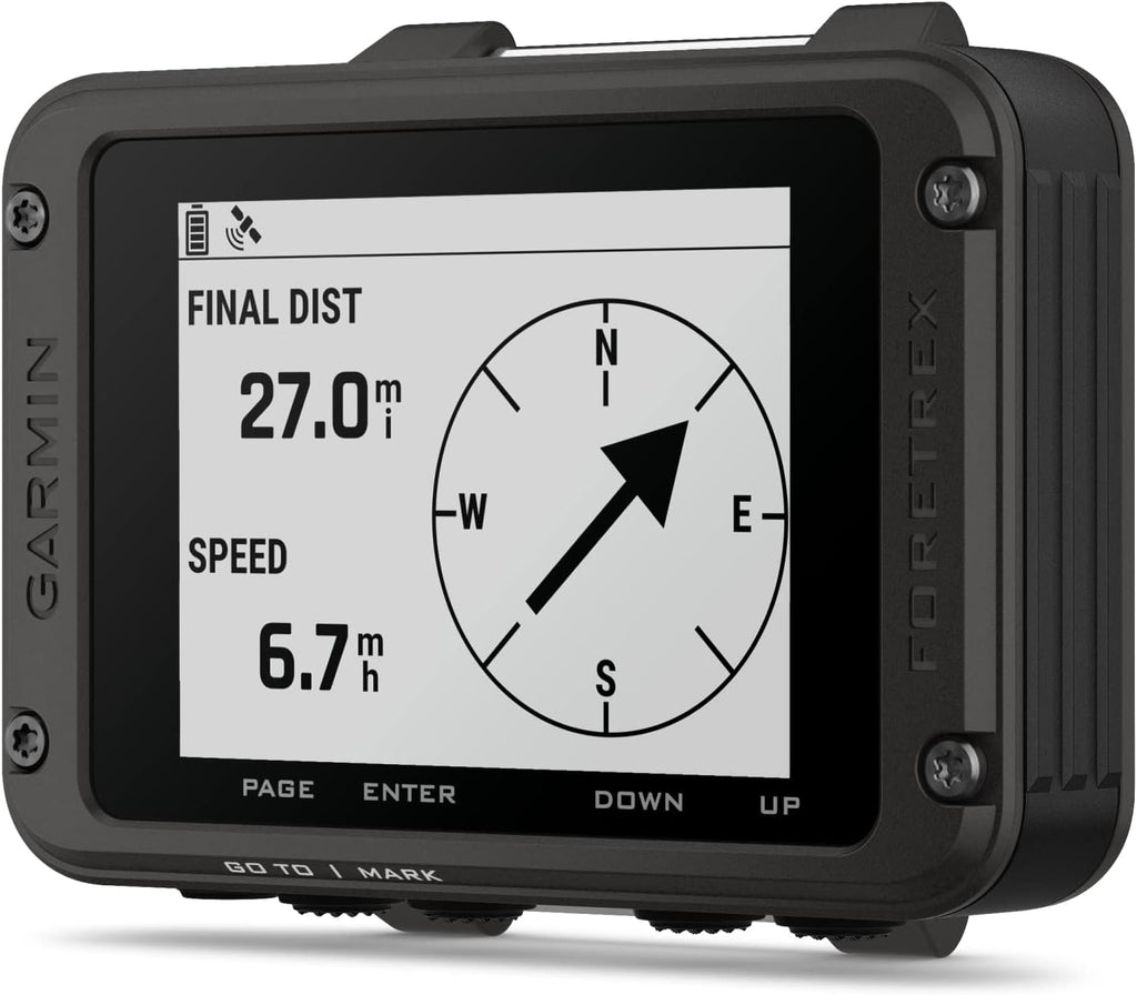 Garmin Foretrex 801 Wrist-Mounted GPS Navigator with Tactical Features, No Strap with Wearable4U E-Bank Bundle