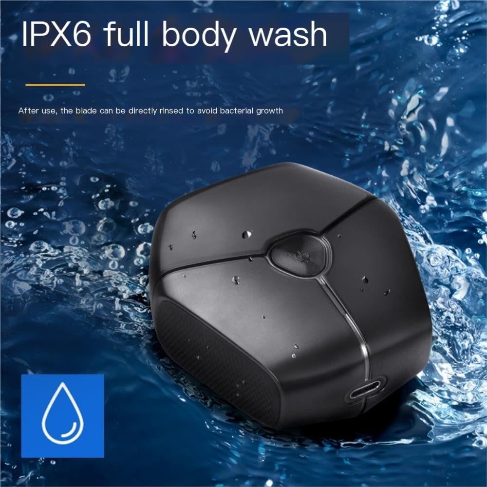 3 - Blade Electric Shaver with Full - Body Washable Design, Wet & Dry Dual - Use Smart for Men's Hair Removal -Trim The Helper Well