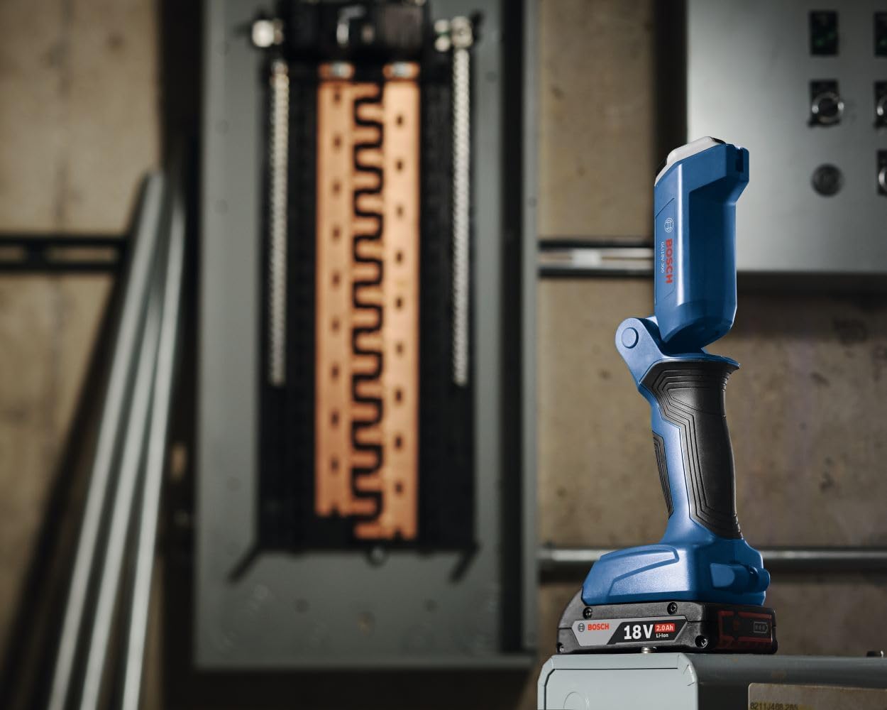 Bosch GXL18V-496B22 18V 4-Tool Combo Kit with Compact Tough 1/2 In. Drill/Driver, Two-In-One 1/4 In. and 1/2 In. Impact Driver/Wrench, Compact Recip Saw, LED Light and (2) 2.0 Ah SlimPack Batteries
