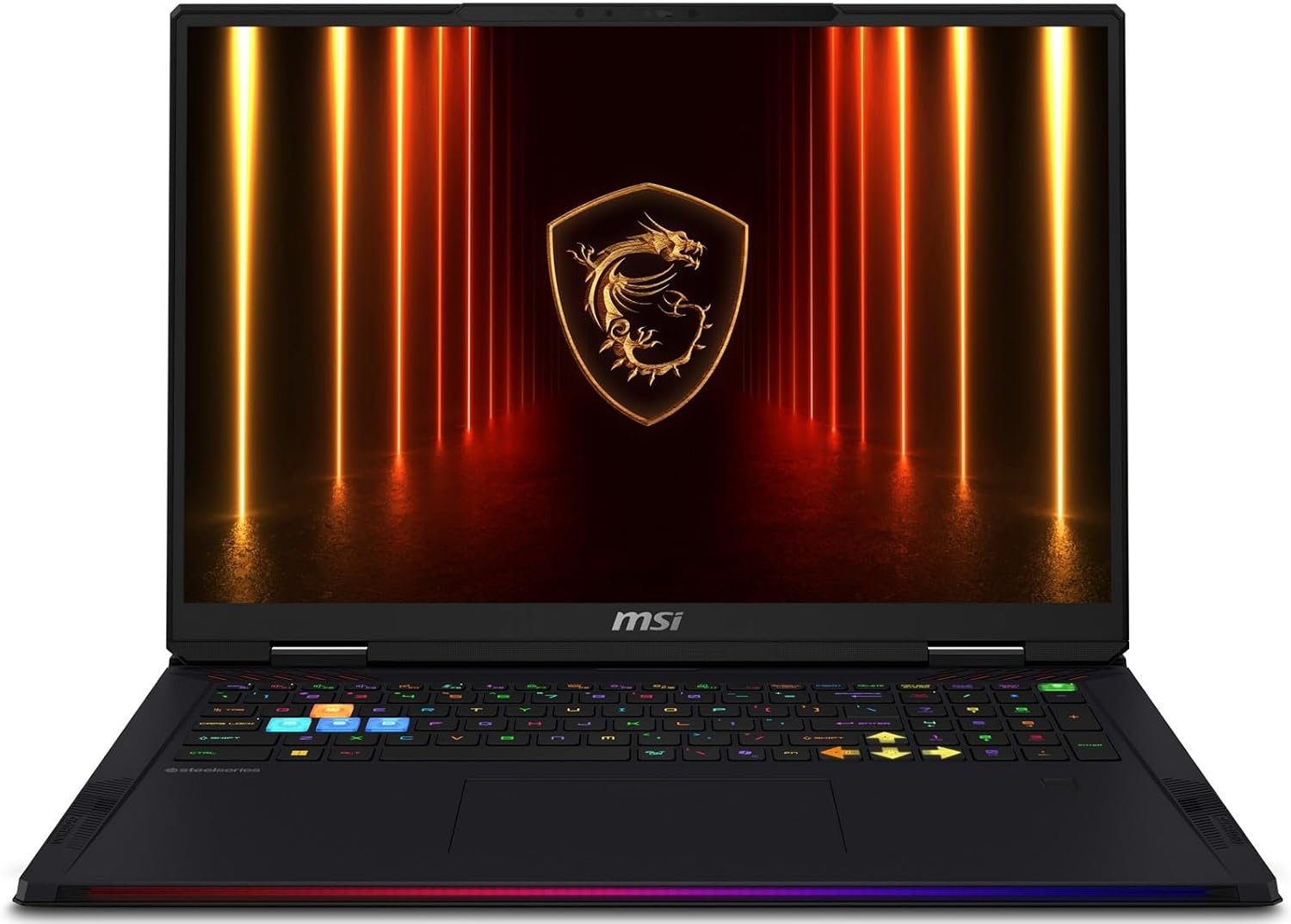 EXCaliberPC [2025] MSI Raider 18 HX AI A2XWJG-069US Pro Extreme (Intel Core Ultra 9 285HX, 64GB DDR5 RAM, 4TB Gen5 NVMe SSD, NVIDIA GeForce RTX 5090, 18' UHD+ mini LED, Windows 11 Pro) Gaming Laptop