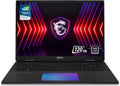 MSI Titan 18 HX 18' 120Hz MiniLED UHD+ Gaming Laptop: Intel Core i9-14900HX, NVIDIA Geforce RTX 4090, 128GB DDR5, 4TB SSD - Win 11 Pro: Black A14VIG-036US (Renewed)