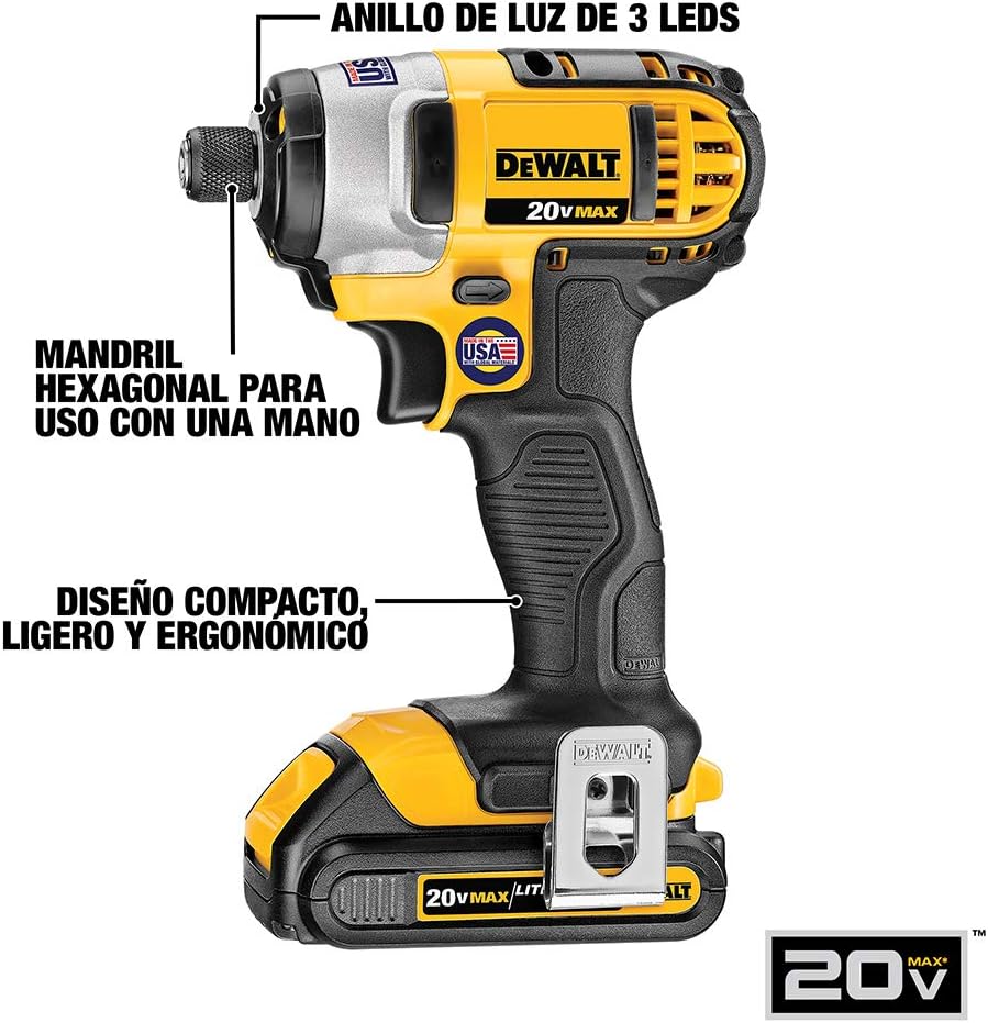 DEWALT Mechanics Tool Set, Drill/Driver & Impact Driver Combo Kit (DCK240C2)