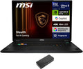 msi Stealth AI Gaming Laptop 18' 4K (Intel Ultra 9-275HX, GeForce RTX 5090 24GB, 64GB DDR5, 8TB PCIe SSD, Win 11 Pro) w/USB-C Dock