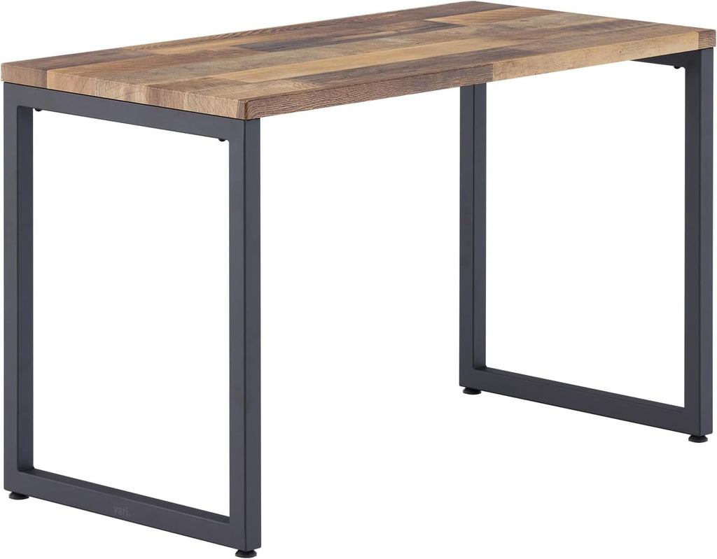 Vari Table 48x24 - Modern Computer Desk with Durable Laminate Finish and Slim Legs - Ideal for Gaming, Home, or Office - Stand-Alone Workstation or Corner Side Table - Reclaimed Wood