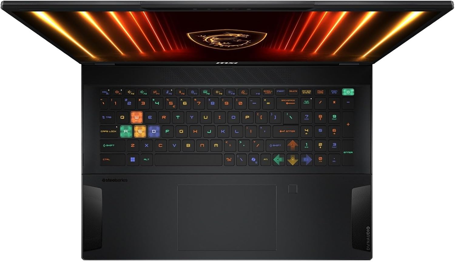 EXCaliberPC [2025] MSI Stealth 18 HX AI A2XWJG-035US (Intel Ultra 9 275HX, 64GB RAM, 2TB NVMe SSD, NVIDIA GeForce RTX 5090, 18' UHD+ 120Hz, Windows 11 Pro) Gaming Laptop
