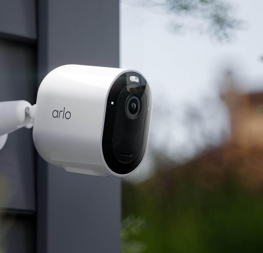 Arlo Pro 5S 2K Wireless Camera with Spotlight, Color Night Vision, Motion Detection, Dual-Band Wi-Fi, 2-Way Audio, Integrated Siren, White, 4 Pack, VMC4460P (Renewed)