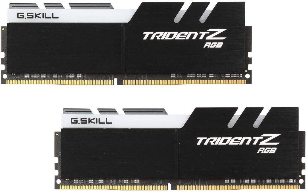 G.SKILL Trident Z RGB Series DDR4 RAM (XMP) 16GB (2x8GB) 3600MT/s CL18-22-22-42 1.35V Intel AMD Desktop Computer Memory U-DIMM (F4-3600C18D-16GTZR)