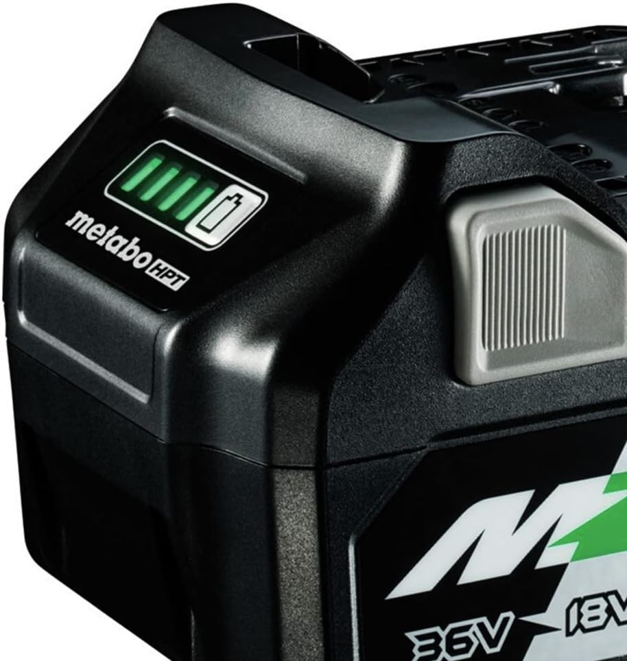 Metabo HPT 36V MultiVolt 1/2 Inch Mid-Torque Impact Wrench Kit, High Performance Cordless Impact Wrench with Case, 2 Lithium-Ion Batteries and Rapid Charger, Compact Lightweight Power Tool, WR36DE