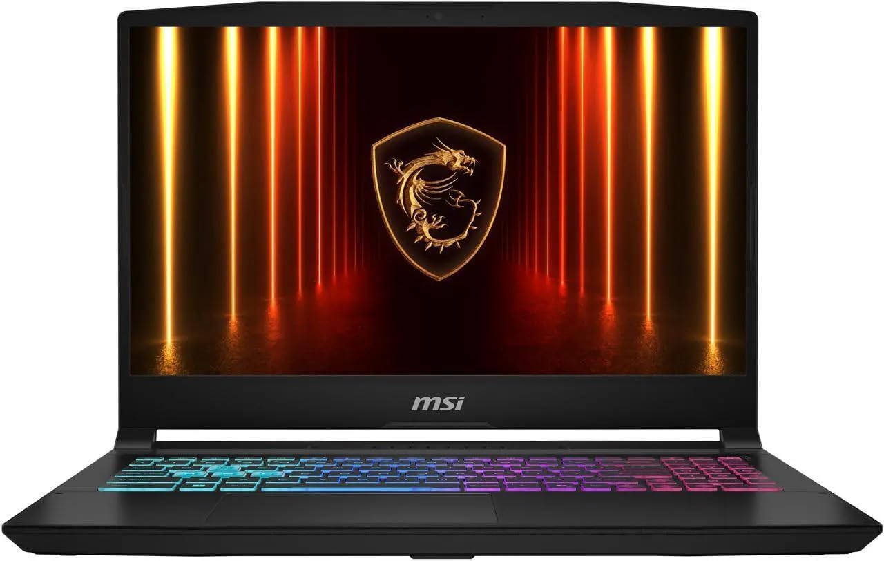 msi Katana 15 HX Gaming Laptop 15.6' 165Hz WQHD(2560x1440) IPS Display Intel 16-Core i7-14650HX 24GB DDR5 1TB SSD NVIDIA GeForce RTX 5070 8GB GDDR7 Wi-Fi 6E 4-Zone RGB Backlit Keyboard Win11 Home