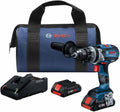 BOSCH GSR18V-975CB25 18V Brushless Connected-Ready 1/2 In. Drill/Driver Kit with (2) CORE18V 4 Ah Advanced Power Batteries
