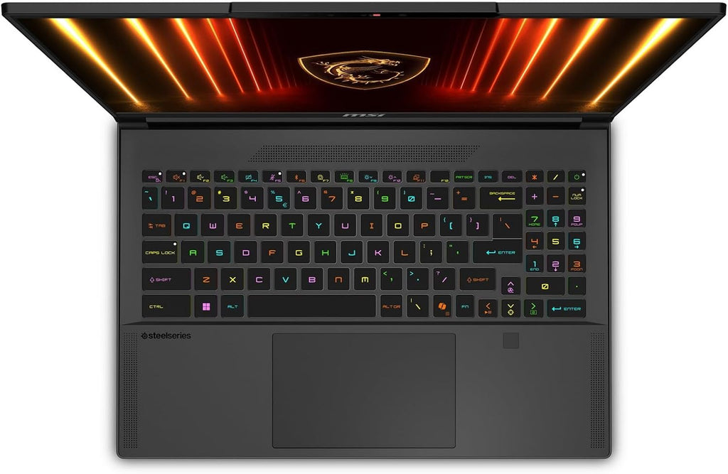EXCaliberPC [2025] MSI Stealth A16 AI+ A3XWHG-079US (AMD Ryzen AI 9 HX 370, 32GB RAM, 2TB NVMe SSD, NVIDIA GeForce RTX 5070TI, 16' QHD+ OLED, Windows 11 Pro) Gaming Laptop