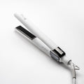 SRILabs StyleQ Flat Iron Hair Straightener — Red Light Therapy, Titanium Plates, Graphene Technology, Negative Ions | 12 Heat Settings | Frizz-Free Results for All Hair Types