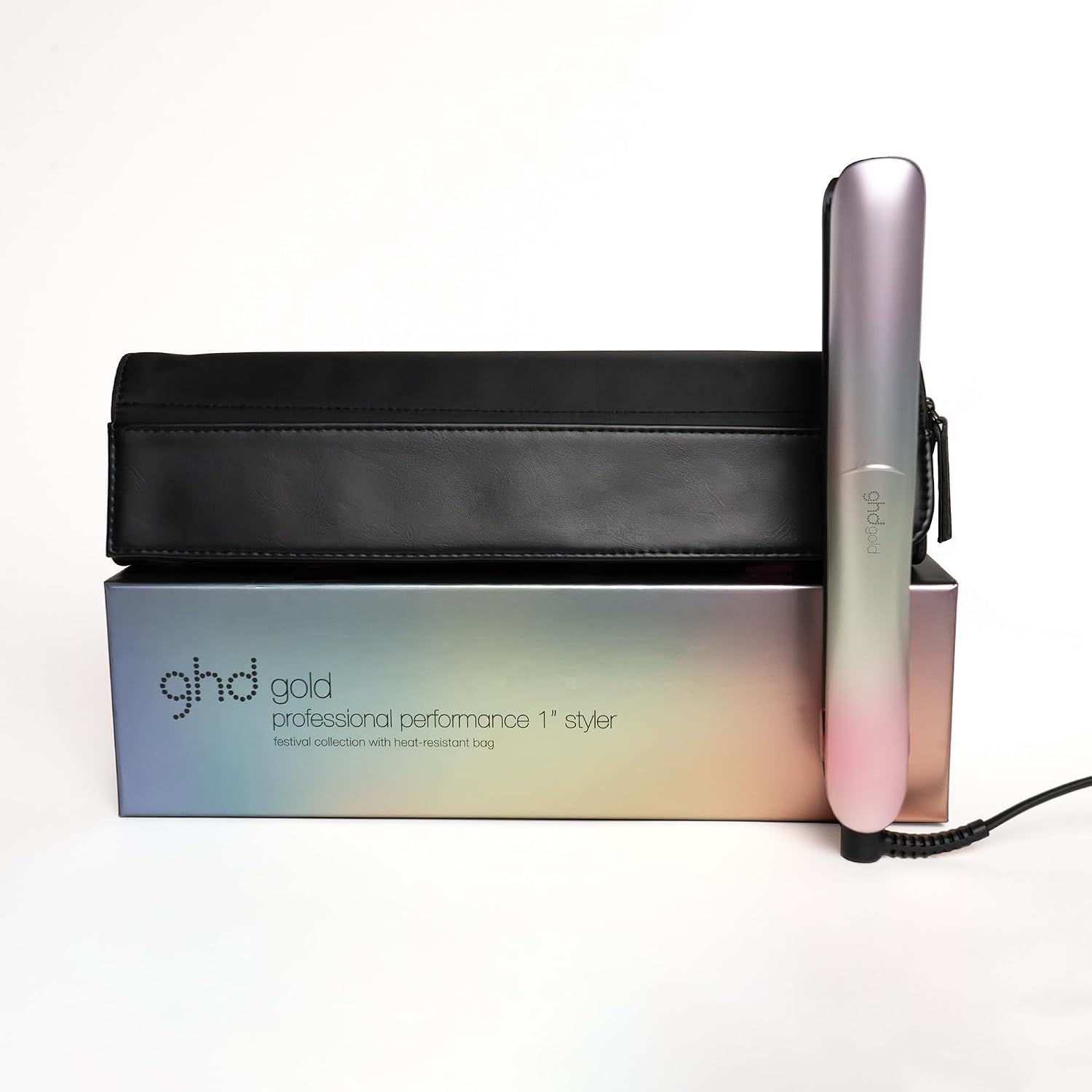 ghd Gold ― 1' Flat Iron Hair Straightener | Professional Ceramic Hair Straightening Styling Tool for Stronger Hair & More Color Protection