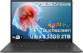 ASUS Zenbook 14 AI PC OLED Touchscreen Laptop, Intel Ultra 9 285H, 32GB DDR5, 2TB SSD, 14' FHD+, 16-Core (> i9-13900H), Backlit, 2x Thunderbolt 4, Wi-Fi 7, 18-Hr Battery, IR Webcam, Win 11 Pro, UX3405