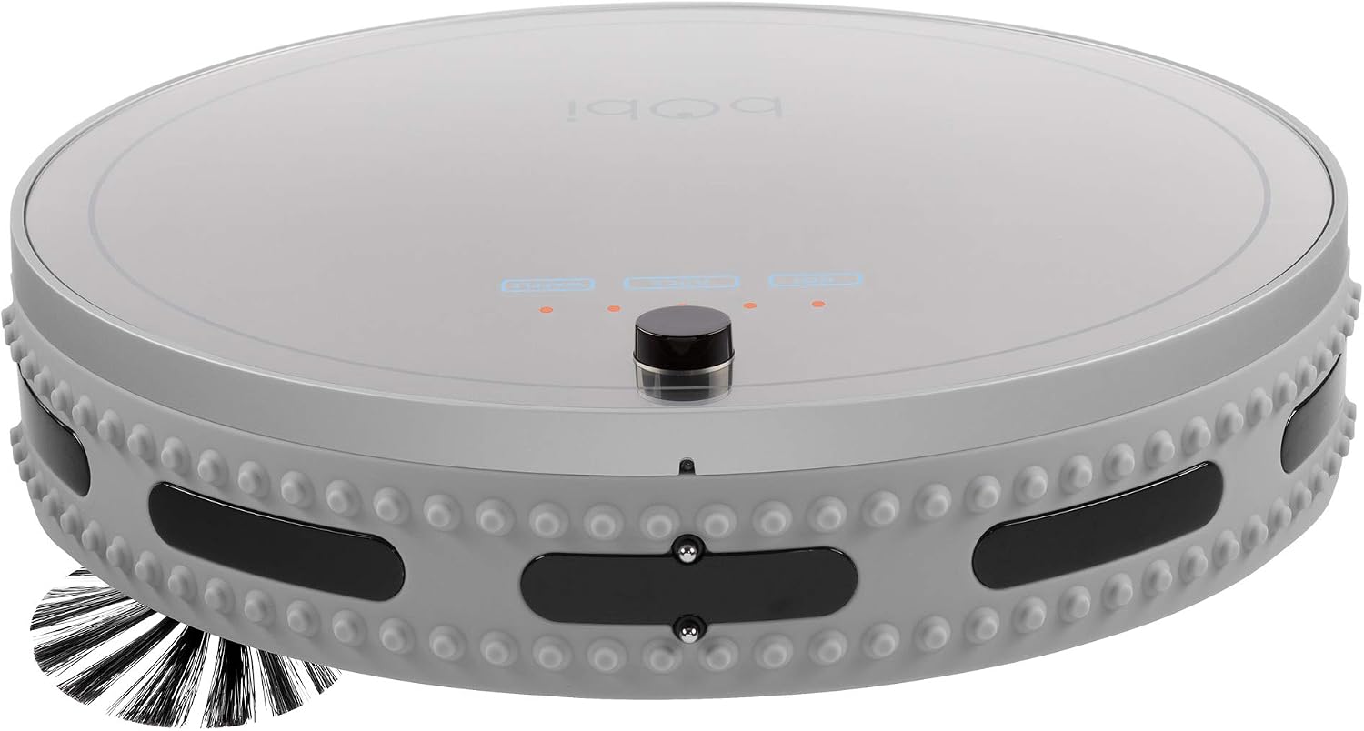 bObi Pet Robotic Vacuum Cleaner, Silver