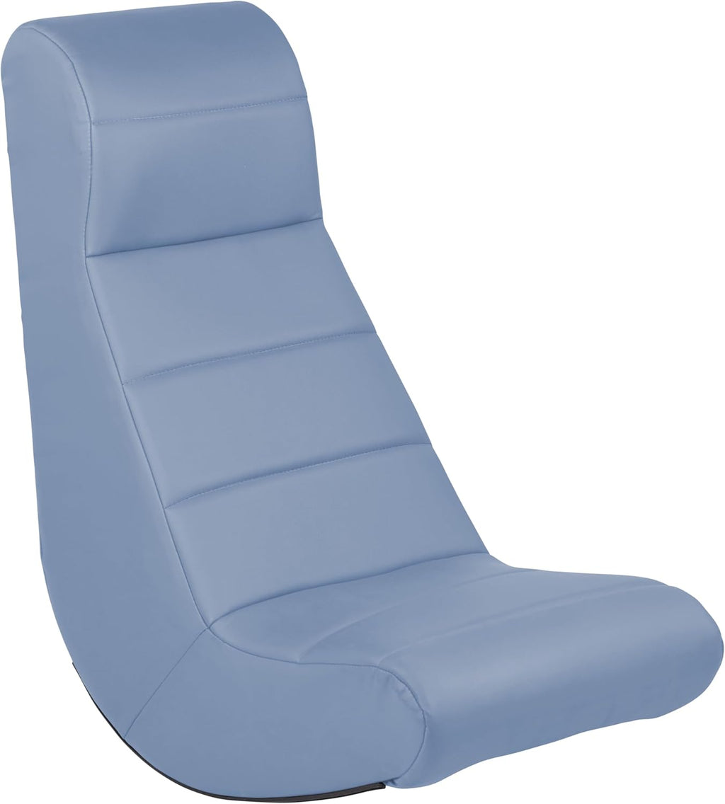 FDP Horizontal Floor Rocker, Lightweight Video Rocker for Kids and Teens, Ergonomic Chair for Reading, Gaming, Watching TV - Powder Blue, 10488-PB