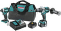 Makita XT268T 18V LXT Lithium-Ion Brushless Cordless 2-Pc. Combo Kit (5.0Ah)