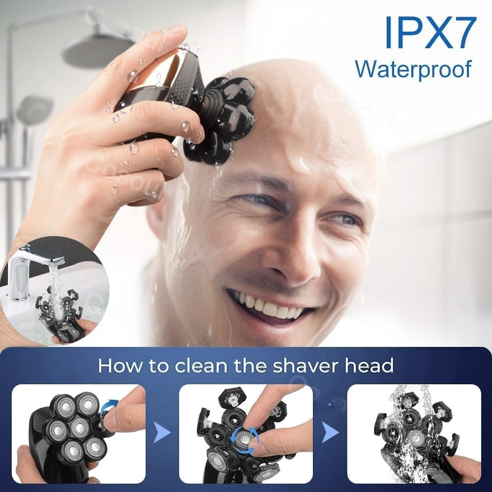 Electric Shavers for Men, Shaver for Men Electric Shaver Powerful Bald Head Shaver Beard Shaving Machine for Men Razor Husband Gift Boyfriend