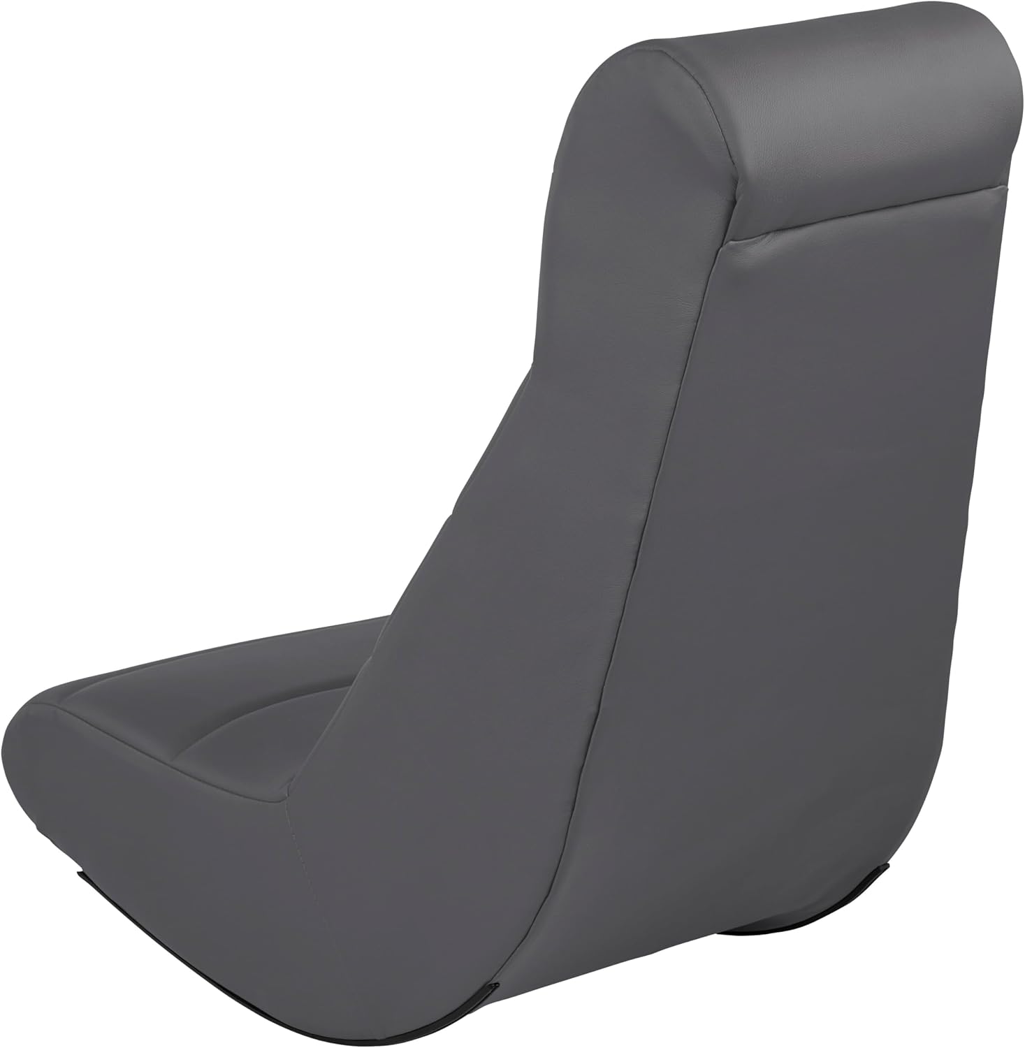 FDP Horizontal Floor Rocker, Lightweight Video Rocker for Kids and Teens, Ergonomic Chair for Reading, Gaming, Watching TV - Dark Gray, 10489-DG