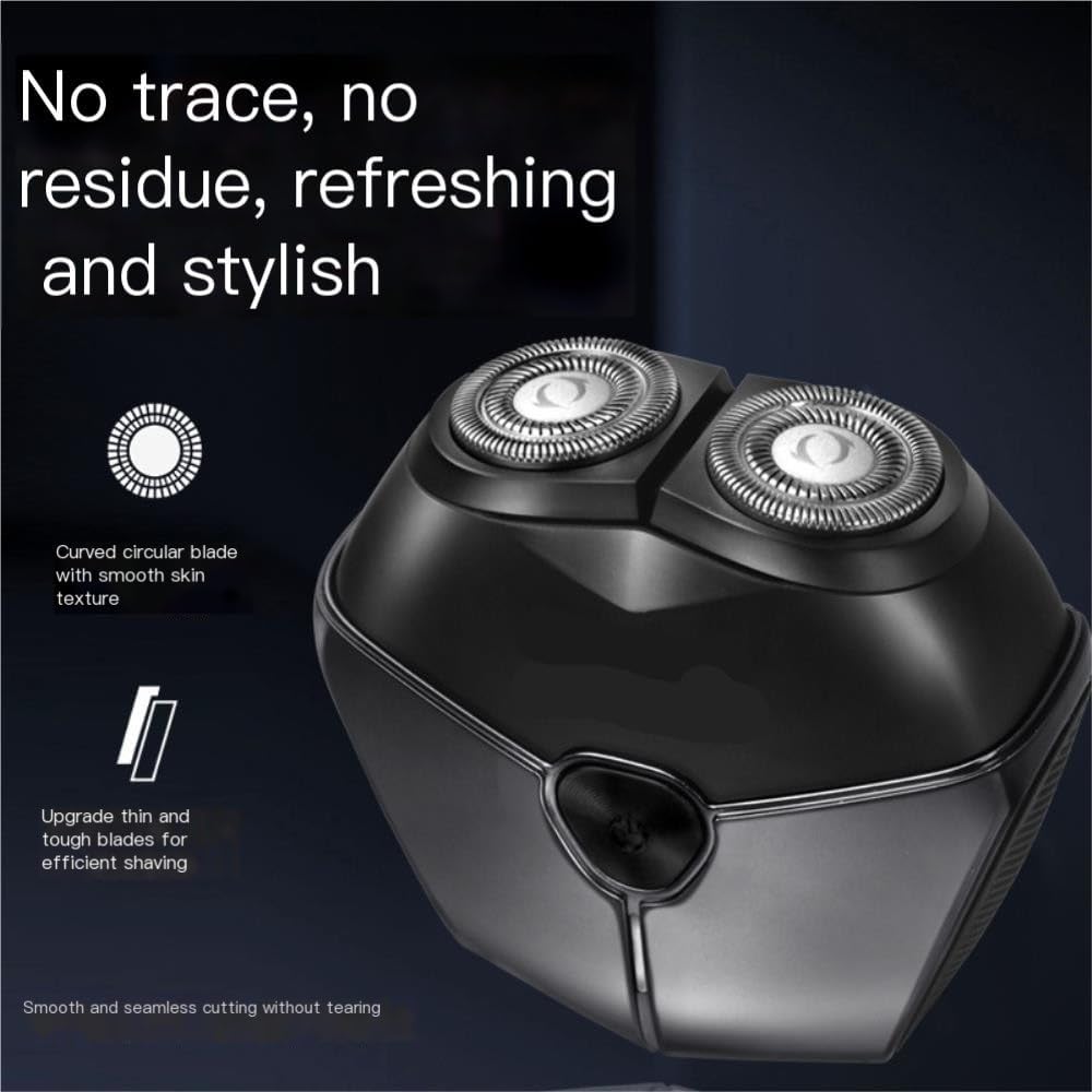 3 - Blade Electric Shaver with Full - Body Washable Design, Wet & Dry Dual - Use Smart for Men's Hair Removal -Trim The Helper Well