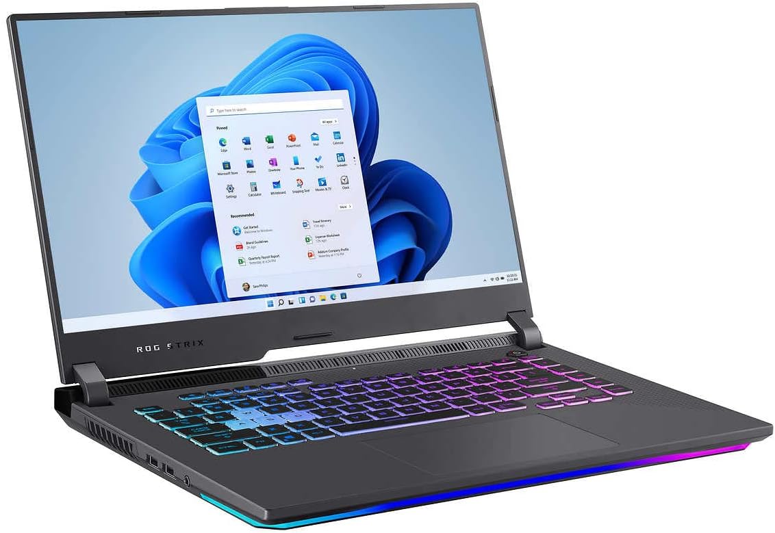 ASUS ROG Strix G15 Gaming Laptop AMD Ryzen 7 4800H 8-Core NVIDIA GeForce RTX 3060 6GB GDDR6 15.6' 144Hz FHD IPS Display 16GB DDR4 512GB SSD Wi-Fi 6 Backlit Keyboard 720p HD Camera Win10 Home