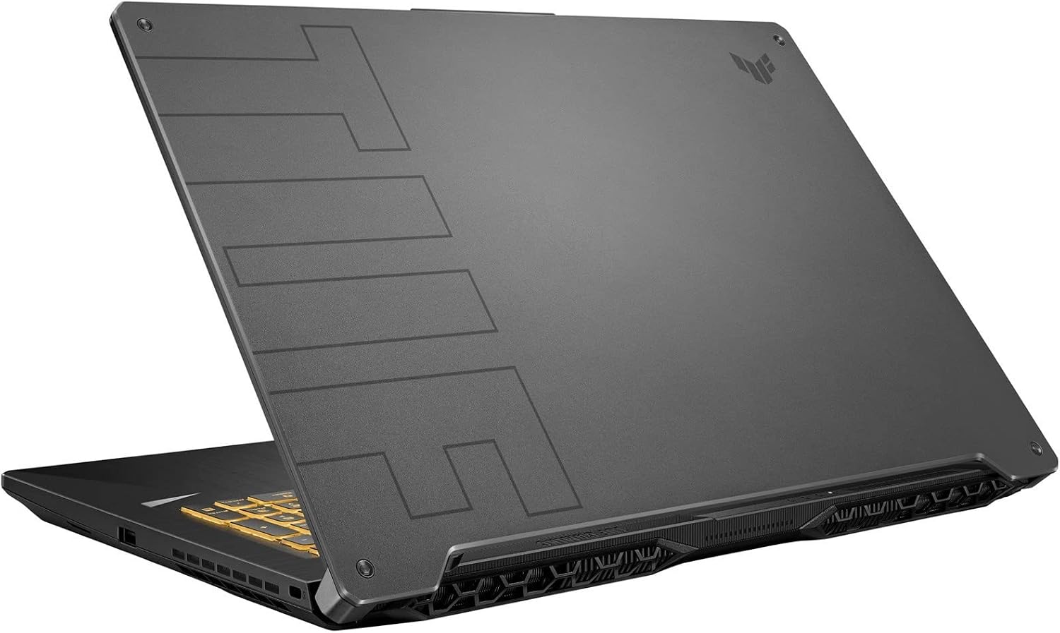 EXCaliberPC 2021 ASUS TUF Gaming F17 FX706HC-212.TI53050 (i5-11260H, 8GB RAM, 512GB NVMe SSD, RTX 3050 4GB, 17.3' FHD 144Hz, Windows 10) Gaming Notebook - Eclipse Gray
