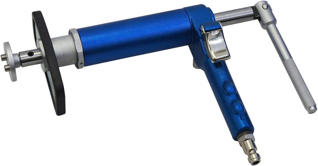 Mastercool 43051 Air-Powered Brake Caliper Wind-Back Tool – TOOL ONLY, No Adapters – Pneumatic Piston Compressor with Left/Right Rotation and 3/8' Drive