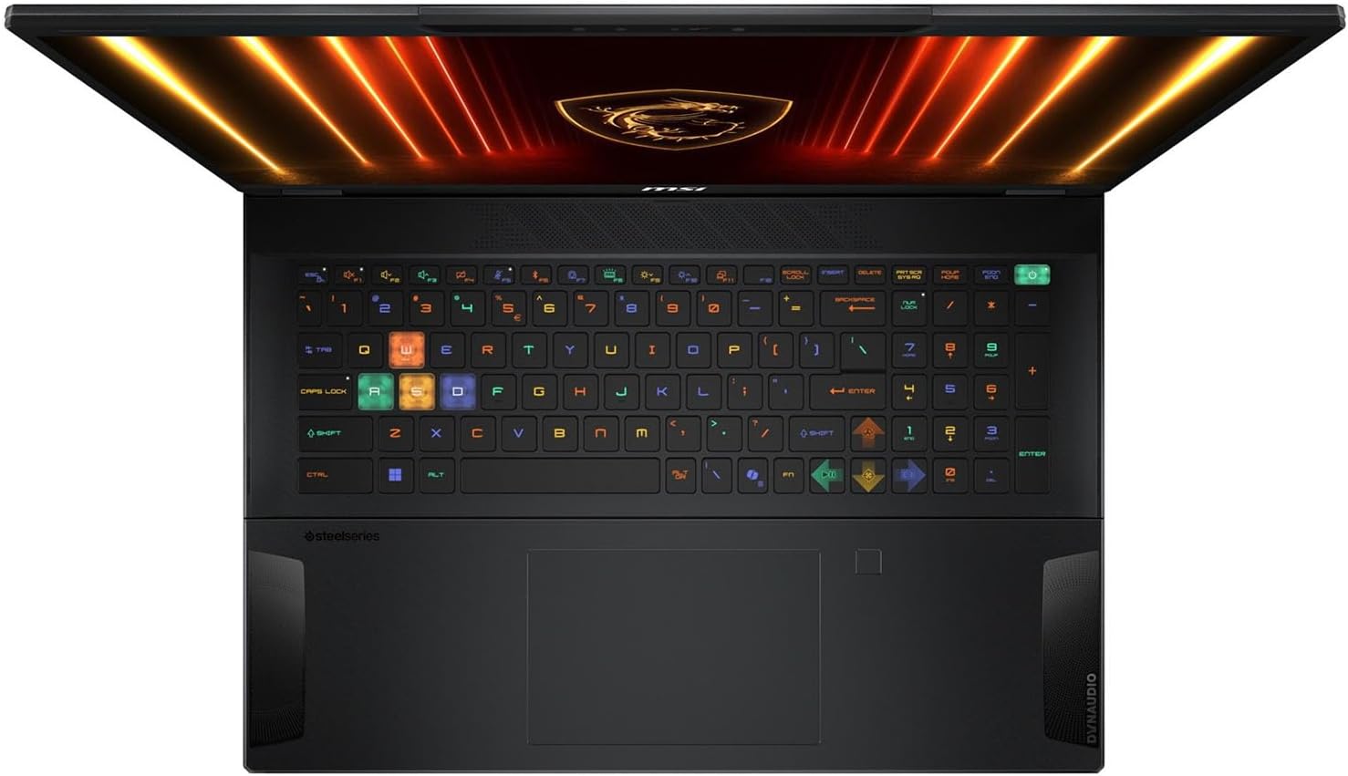 MSI Stealth AI Gaming Laptop 18' 4K (Intel Ultra 9-275HX, GeForce RTX 5090 24GB, 64GB DDR5, 4TB PCIe SSD, Bluetooth 5.4, RJ-45, Webcam, Fingerprint, RGB KBWin 11 Pro) w/Premium Backpack