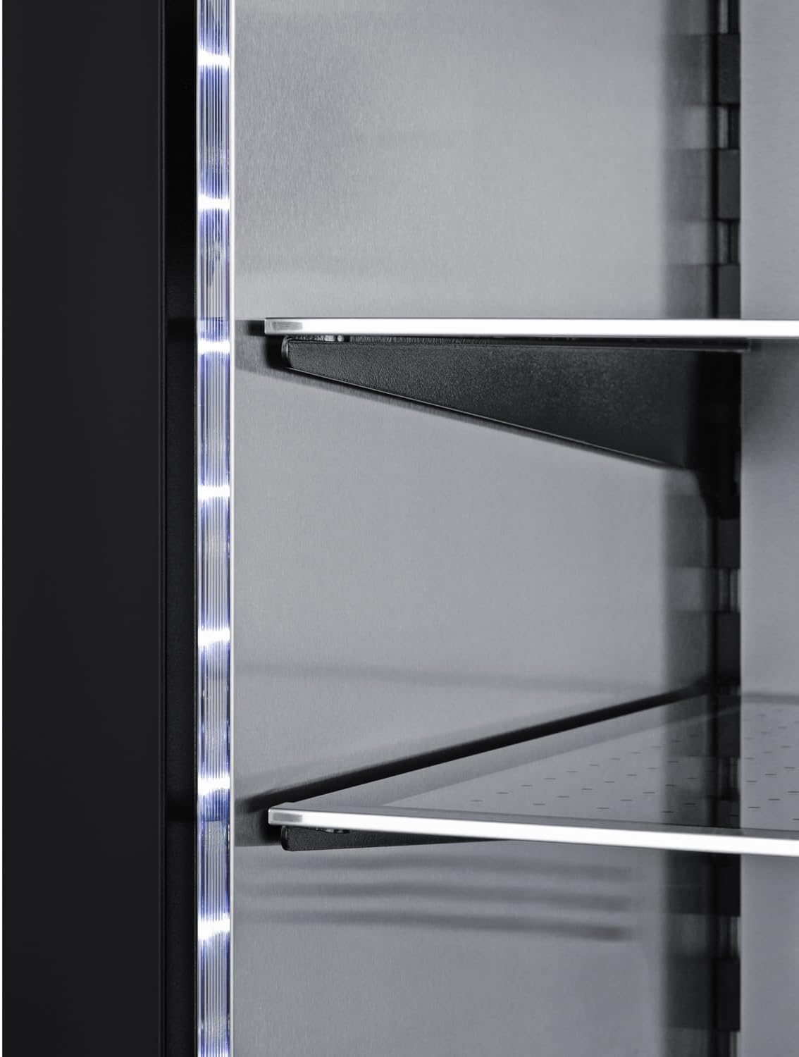 Summit 15' Refrigerator, 1.8 cu.ft. Capacity, Built-in Refrigerator Undercounter, Shallow 18' Depth, Stainless Steel- SDHR1534