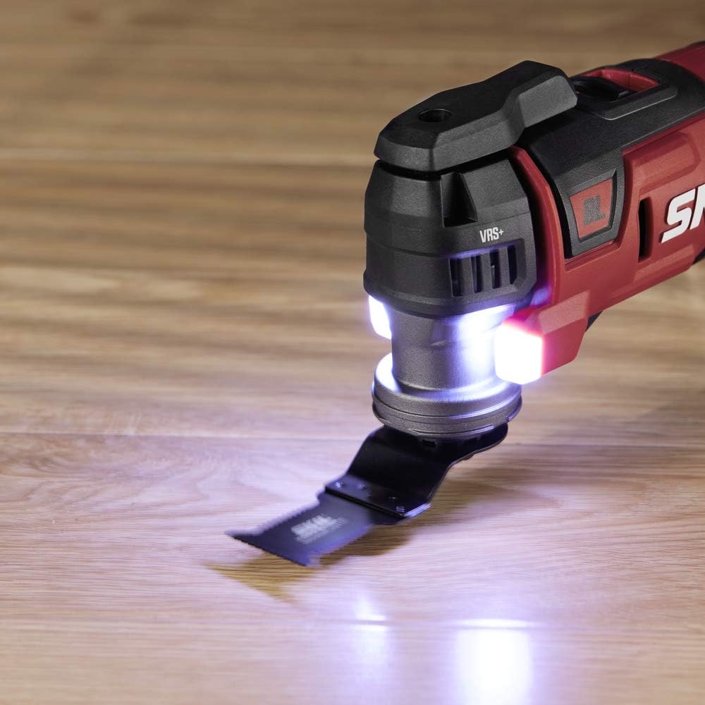 SKIL PWR CORE 20 Brushless 20V 4-Tool Combo Kit, Included 2.0Ah Lithium Battery, 4.0Ah Lithium Battery and PWR JUMP Charger - CB7440-21