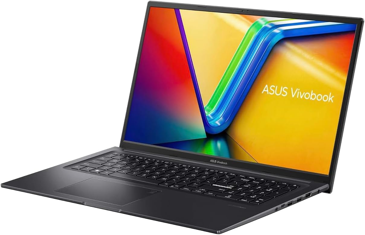 ASUS Vivobook K3704VA-DS96 17X Laptop 17.3' IPS FHD Display (Intel i9-13900H, 40GB DDR4, 2TB PCIe SSD, Intel Iris Xe, Backlit KB, Fingerprint, Webcam, WiFi 6E, Win 11 Pro) with Dockztorm Hub