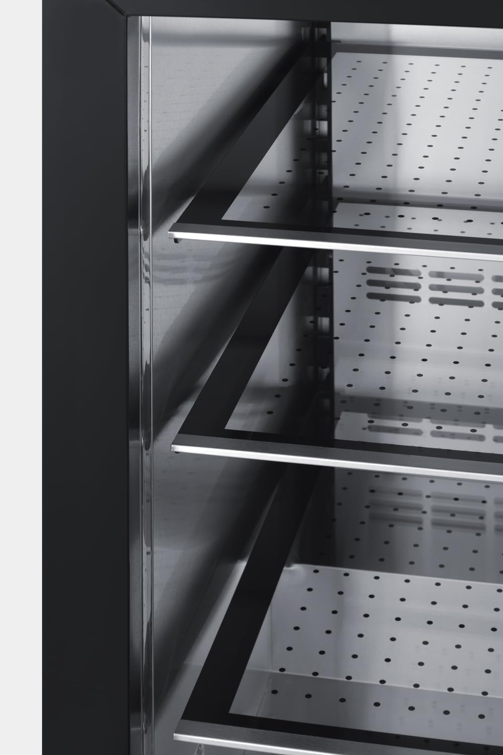 Summit 15' Refrigerator, 1.8 cu.ft. Capacity, Built-in Refrigerator Undercounter, Shallow 18' Depth, Stainless Steel- SDHR1534