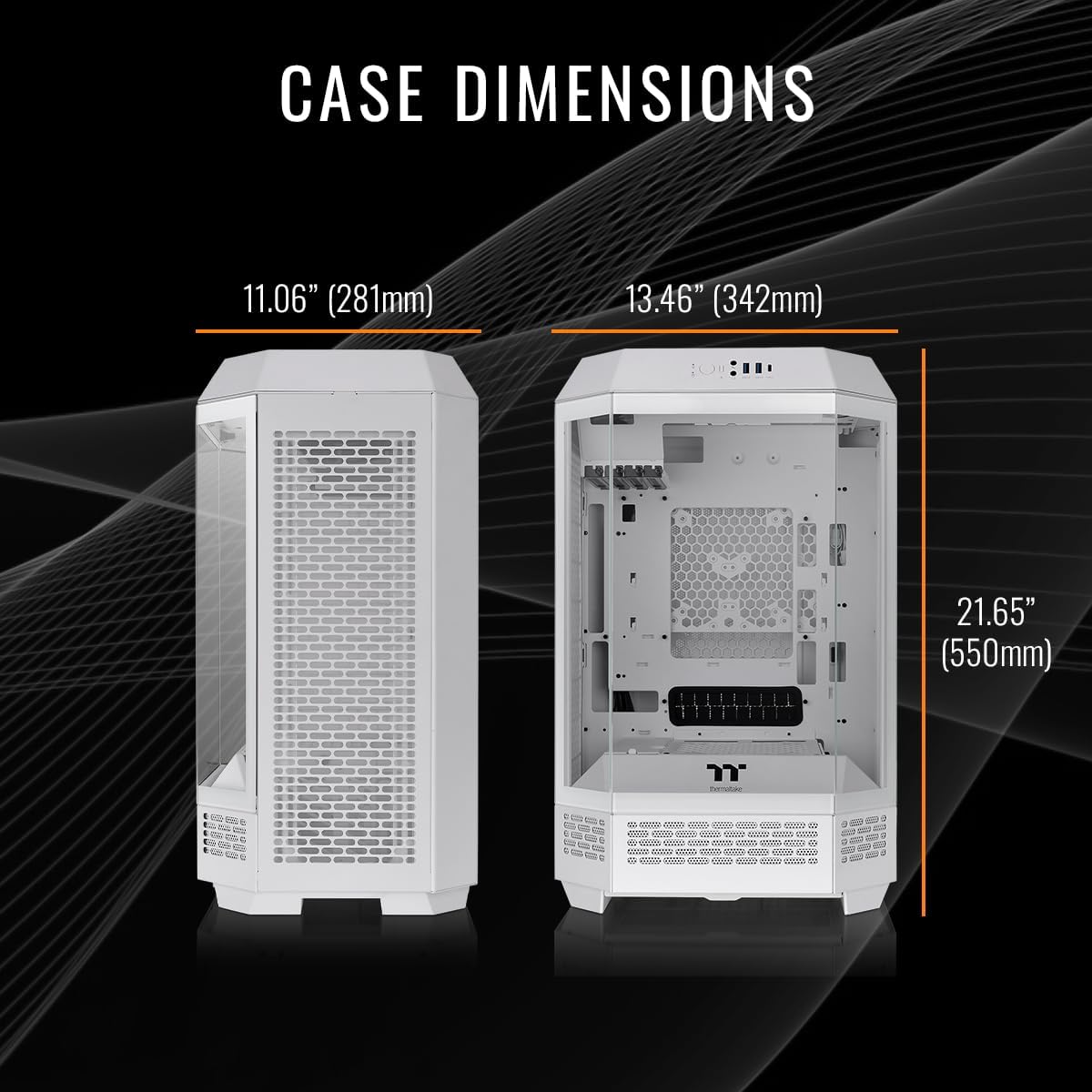 Thermaltake LCGS Reactor 7696XS Gaming Desktop (AMD Ryzen™ 5 7600X, 32GB 6000MT/s DDR5 RGB Memory, AMD Radeon™ RX 9060 XT 16GB, 2TB NVMe M.2, WiFi, Windows 11) T3WT-B650-96X-LCS
