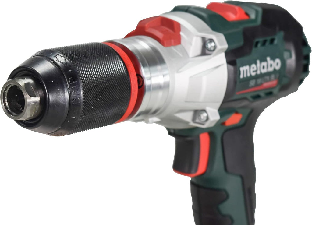 Metabo 685184620 18V Brushless Lithium-Ion 1/2 in. Cordless Hammer Drill and 1/4 in. Impact Driver Combo Kit with 2 Batteries (4 Ah)
