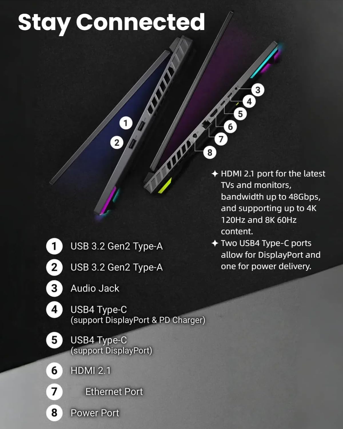 ASUS ROG Strix G16 Gaming Laptop - NVIDIA GeForce RTX 5070 Ti, AMD Ryzen 9 8940HX (up to 5.2 GHz), 16' 165Hz FHD+, Win11 Pro, Backlit KB, Wi-Fi 6E, w/Accessoires (32GB DDR5 RAM, 2TB SSD)