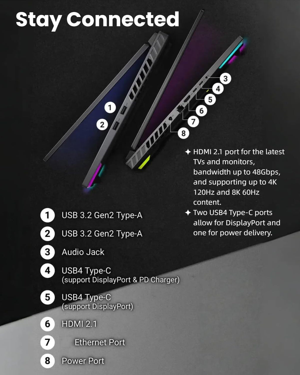 ASUS ROG Strix G16 Gaming Laptop - NVIDIA GeForce RTX 5070 Ti, AMD Ryzen 9 8940HX (up to 5.2 GHz), 16' 165Hz FHD+, Win11 Pro, Backlit KB, Wi-Fi 6E, w/Accessoires (32GB DDR5 RAM, 1TB SSD)