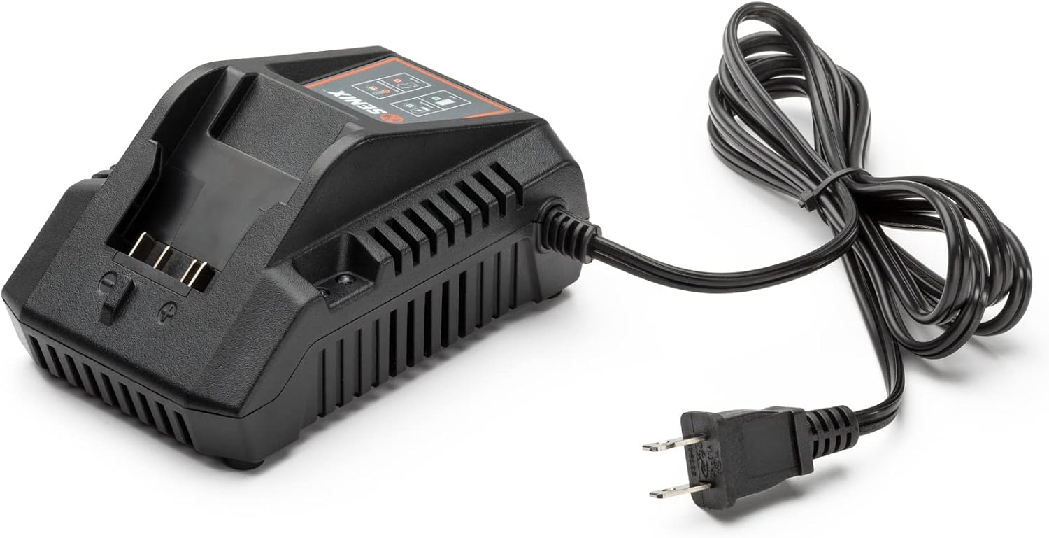 SENIX X2 20 Volt Max* 2-Piece Cordless Power Tool Kit with Battery Powered 1/2-Inch Drill Driver and 1/4-Inch Impact Driver, Includes Storage Bag, 2 2.0 Ah Batteries & Charger (S2K2B2-01)