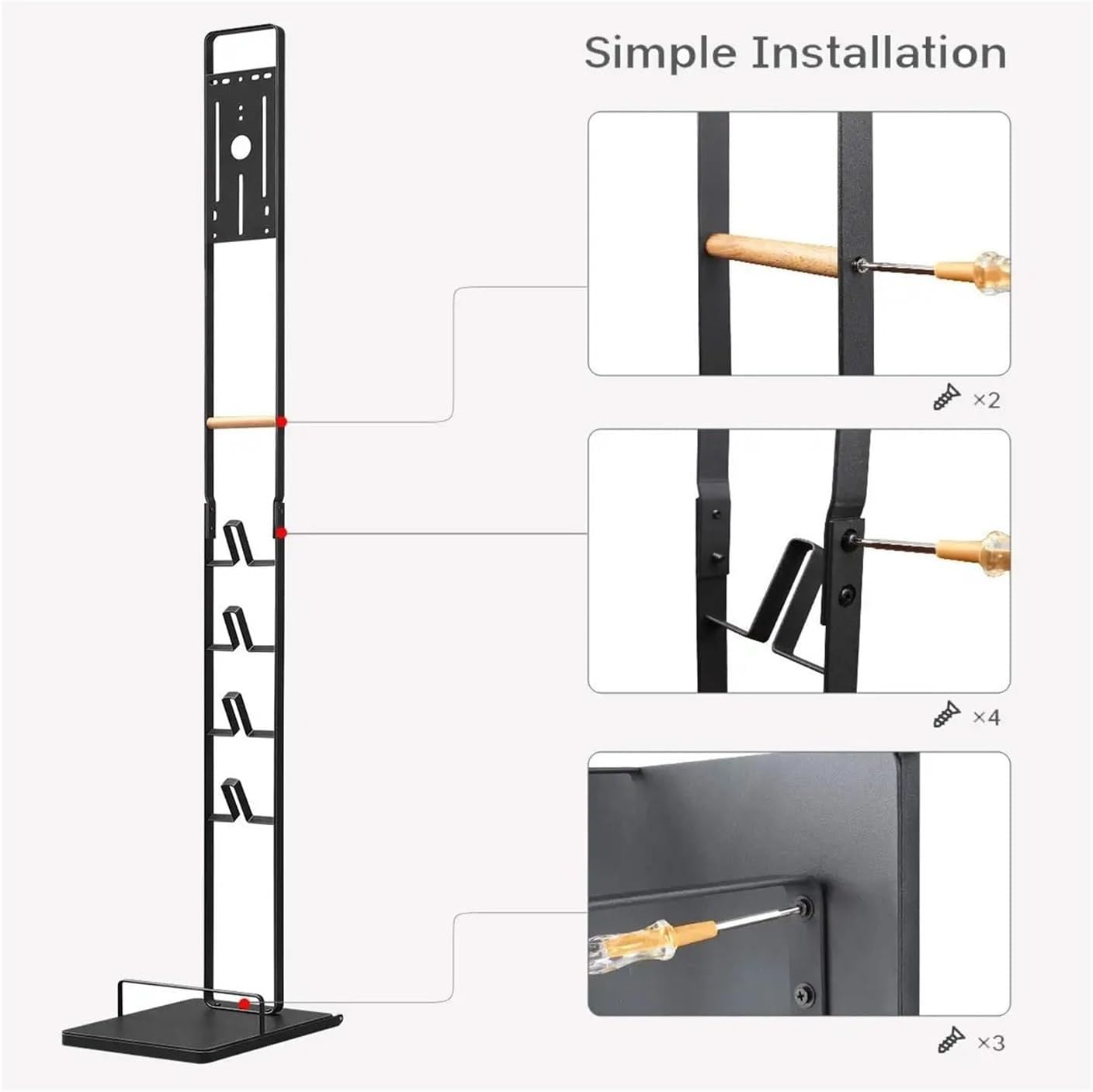 Stable Metal Vacuum Stand，Compatible for Dyson, Storage Bracket, Handheld, Dyson V15, V11, V10, V8, V7, V6, DC30, DC31, DC34, DC35, DC5