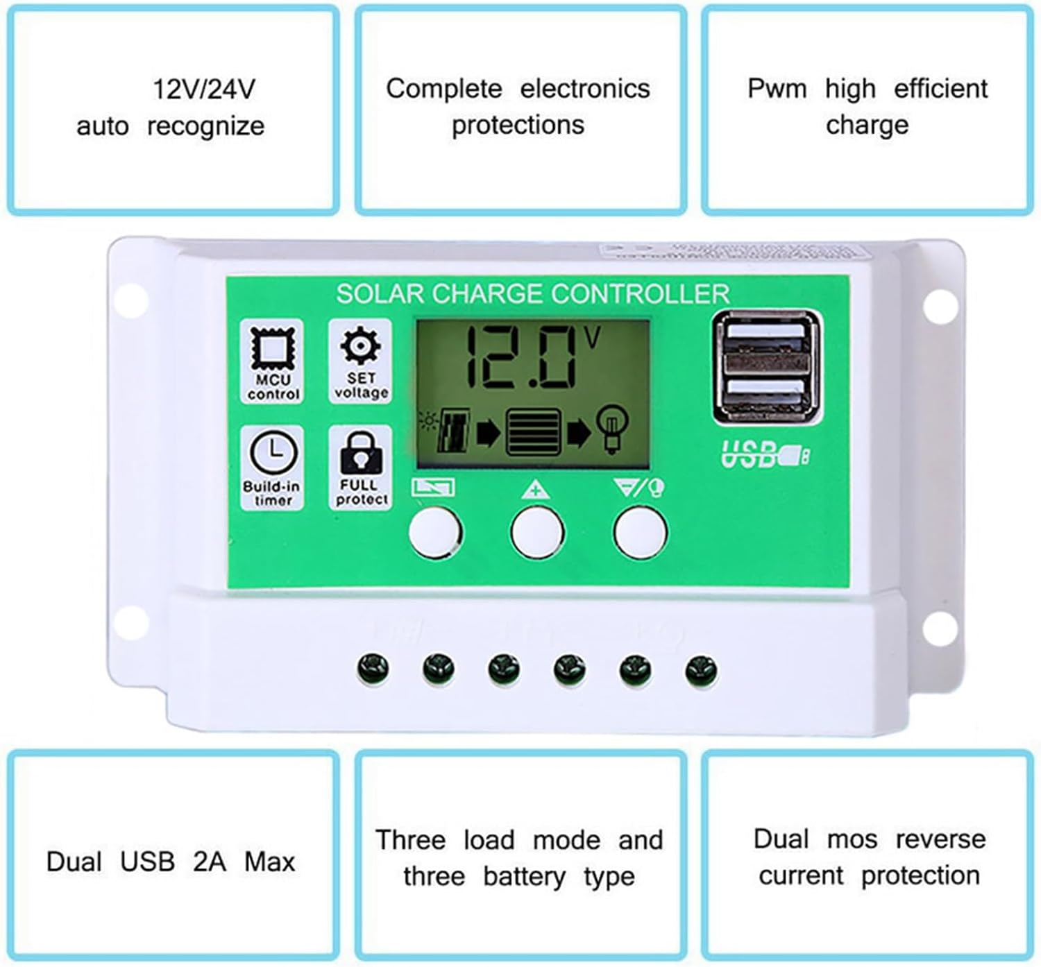 3000W Solar Generator Kit - 12V to 110V/220V Inverter, 75W Folding Solar Panel, 50A Controller, Portable Home Solar Power System for Off-Grid Use (Yellow)