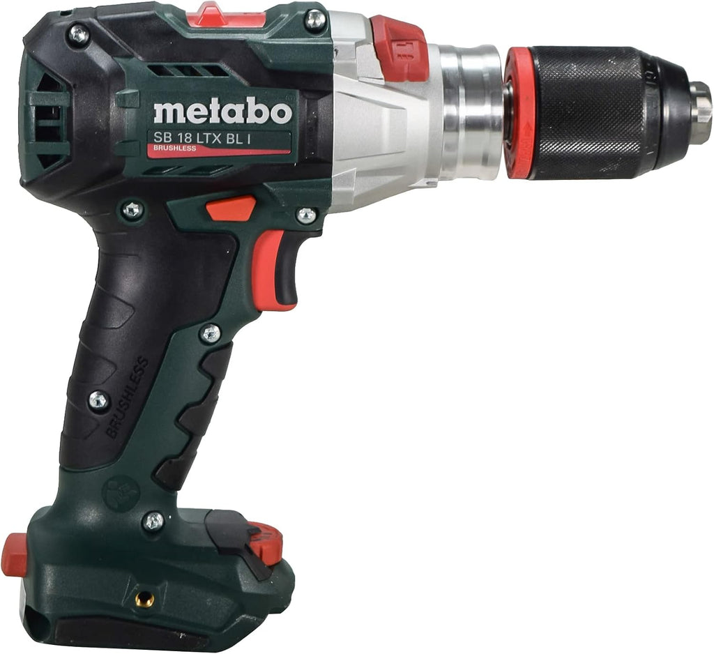 Metabo 685184620 18V Brushless Lithium-Ion 1/2 in. Cordless Hammer Drill and 1/4 in. Impact Driver Combo Kit with 2 Batteries (4 Ah)