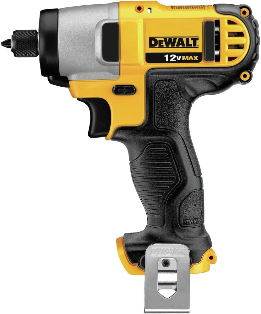 DEWALT 12V MAX Impact Driver and Drill Combo Kit with Battery and Charger Included (DCK211S2)