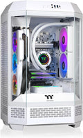 Thermaltake LCGS Reactor 7696XS Gaming Desktop (AMD Ryzen™ 5 7600X, 32GB 6000MT/s DDR5 RGB Memory, AMD Radeon™ RX 9060 XT 16GB, 2TB NVMe M.2, WiFi, Windows 11) T3WT-B650-96X-LCS