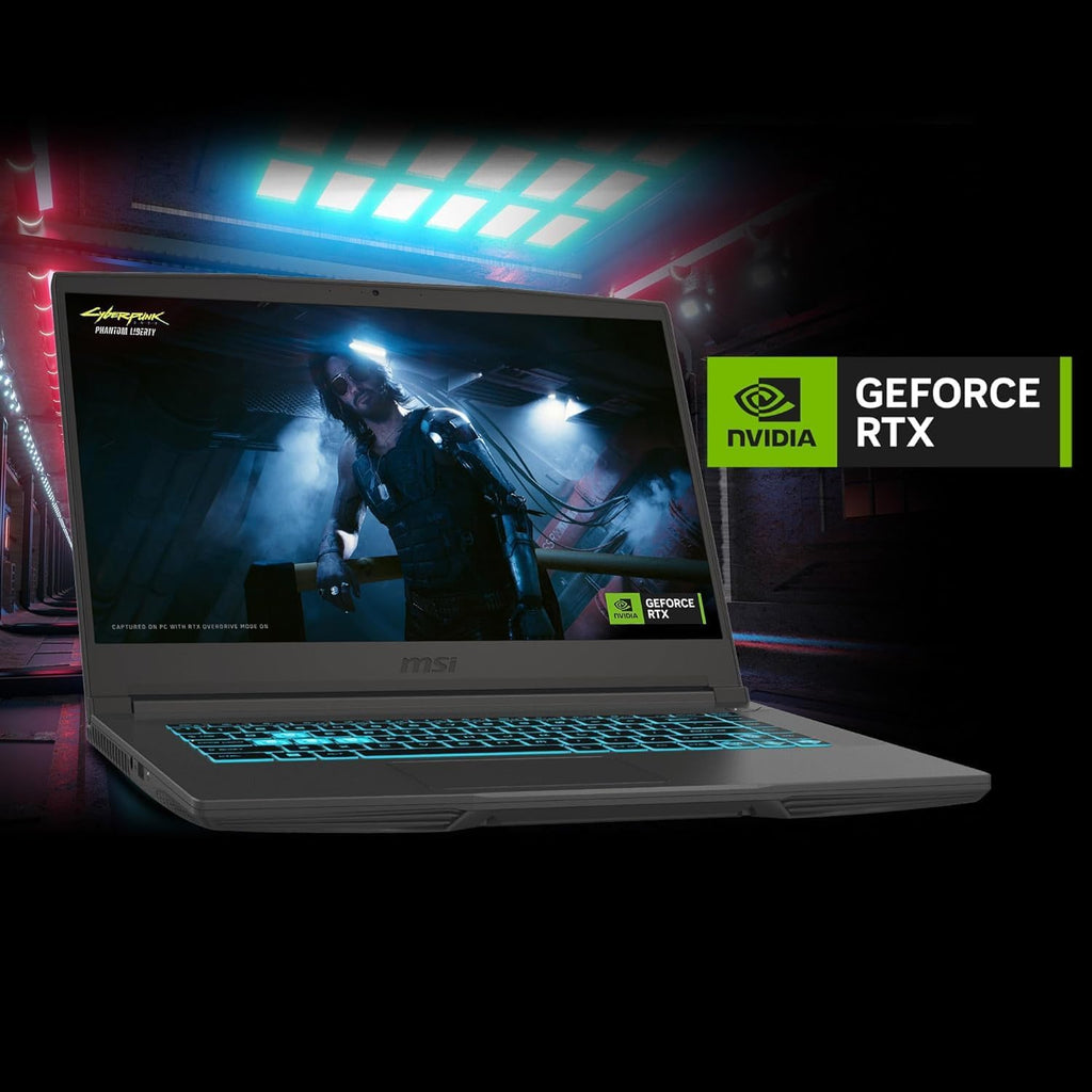 msi Thin 15.6' 144Hz Gaming Laptop Intel® Core Intel i5-13420H，NVIDIA GeForce RTX 4050, 16GB RAM 1TB NVMe SSD Win11 Home