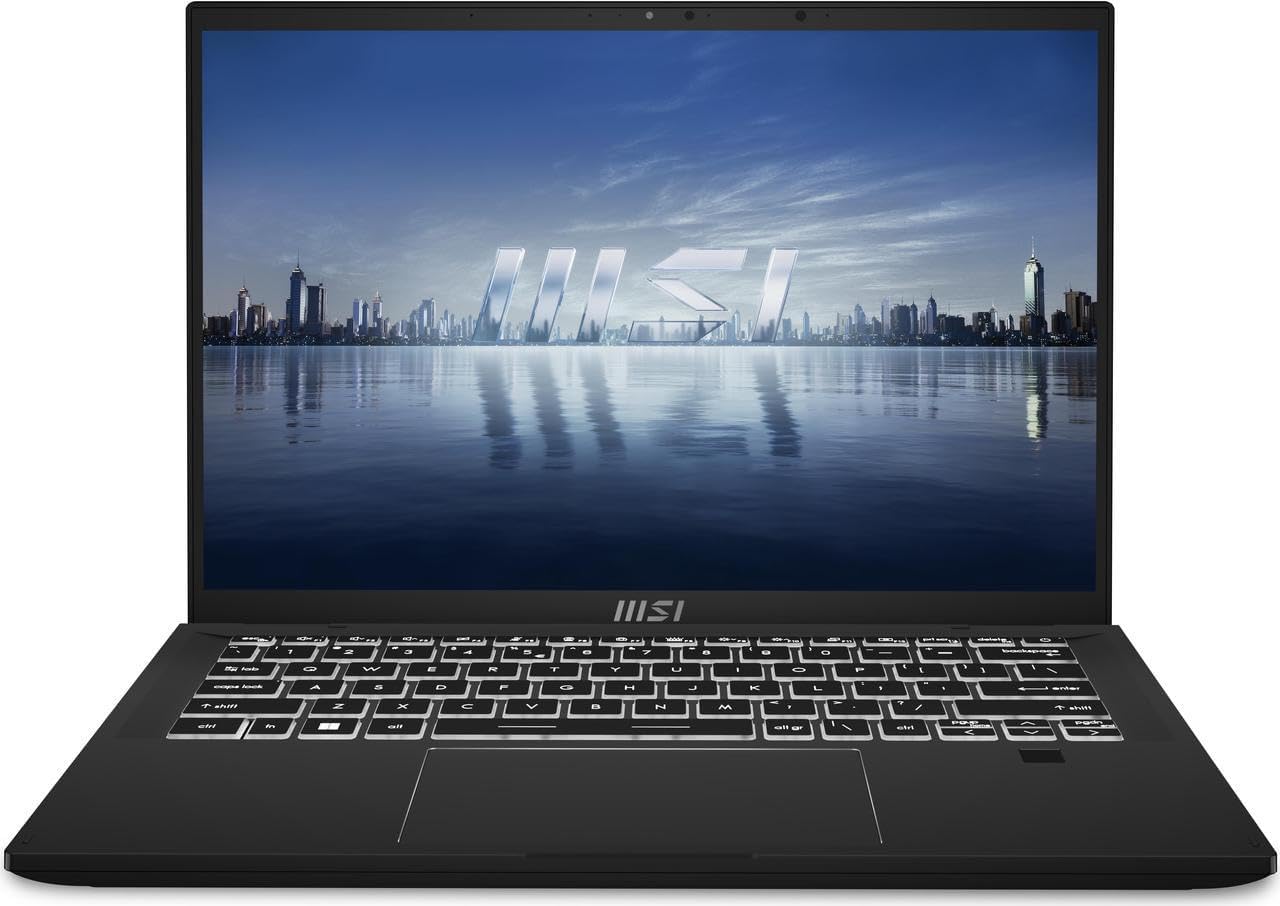 MSI 2024 Laptop | Summit E14 Flip Evo | 14' 2880 x 1800 Touch IPS | Intel-12 Core i7-1360P | 32GB LPDDR5 | 1TB SSD | Windows 11 Home | Wi-Fi 6E - BT 5.2 - Backlit KB - 1080p FHD + IR Camera - Black
