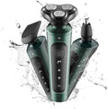 Electric Razor for Men,Electric Shavers for Men Wet Dry,USB Travel Face Shaver Rotary with Beard/Nose Trimm
