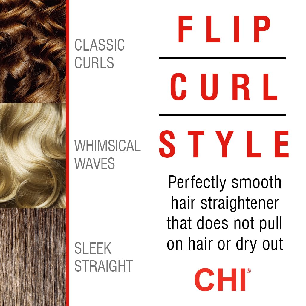 CHI G2 Flat Iron,Hair Straightener for A Smooth Finish,Ceramic Heater for 40 Second Heat Up,Durable Design,1.25' Iron,(Pack of 12)