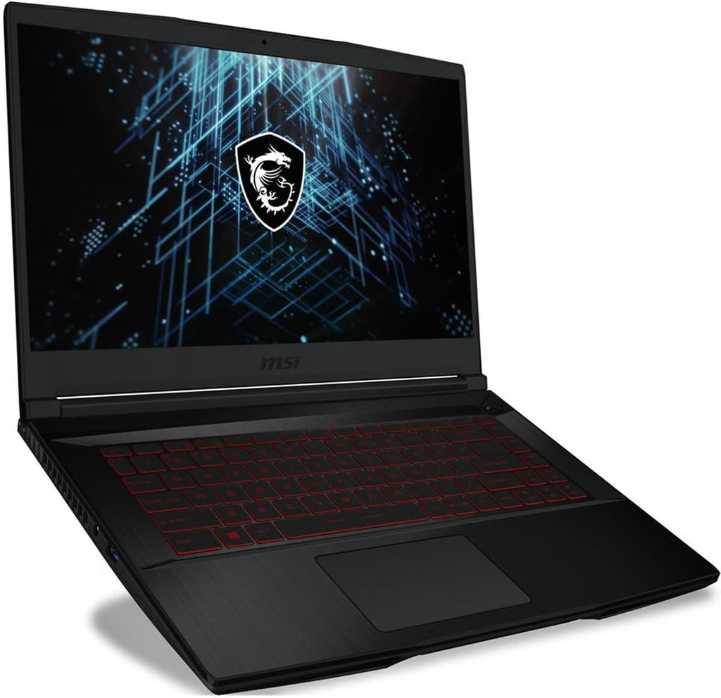 MSI Thin GF63 12UCX-2043US 15.6' Full HD 144Hz Gaming Laptop, Intel Core i5-12450H 2.0GHz, 8GB RAM, 512GB SSD, NVIDIA GeForce RTX 2050 4GB, Windows 11 Pro, Black